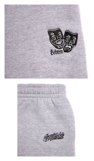BL23-3901：BALANCE 2-FACE HEAVY SW PANTS (刺繍ロゴ厚手スウェットパンツ)