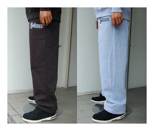 BL23-5200：BALANCE T-2 HEAVY SW PANTS (刺繍ロゴ厚手スウェットパンツ)