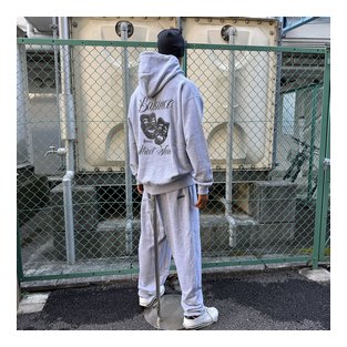 BL23-6800：BALANCE CLOWN ロゴ刺繍 SWEAT PANTS (パイル地ライトスウェット)