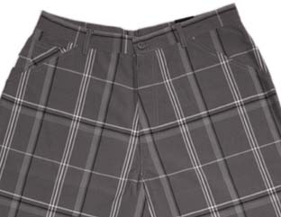 J-3191：JOKER PLAID SHORT