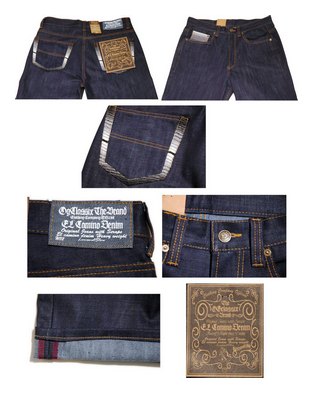 OG3037：OG CLASSIX EL CAMINO DENIM BLACK TWO-TONE