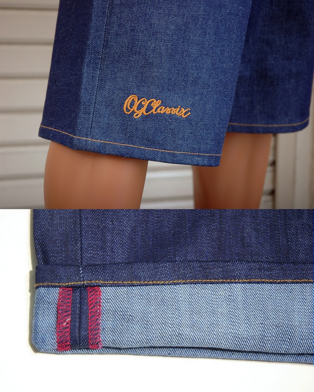 OG CLASSIX EL CAMINO DENIM RAIMBOW SHORT PANTS (サラペハーフパンツ 