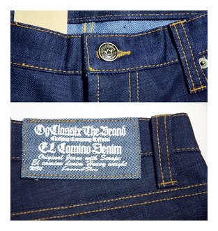 OG3073：OG CLASSIX EL CAMINO DENIM RAIMBOW SHORT PANTS (サラペハーフパンツ)