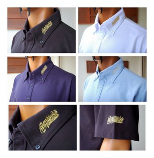 BL04-4701：BALANCE ELLY ButtonDown POLO (刺繍入りボタンダウンポロシャツ)