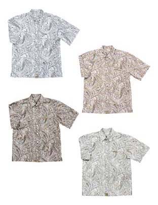 BL02-2004：BALANCE S/S PAISLEY SHIRT