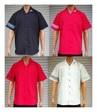 BL02-5001：BALANCE BANDANA LINE OPEN SHIRTS (ブロード開襟シャツ)