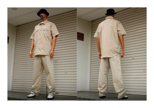 BL02-5901：BALANCE G-STYLE S/S WORK SHIRTS (半袖ワークシャツ)