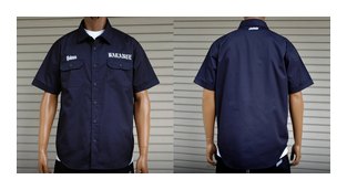 BL02-5901：BALANCE G-STYLE S/S WORK SHIRTS (半袖ワークシャツ)