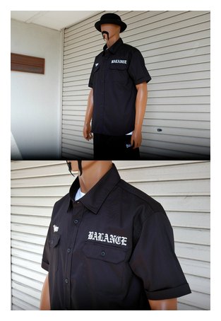 BL02-5901：BALANCE G-STYLE S/S WORK SHIRTS (半袖ワークシャツ)