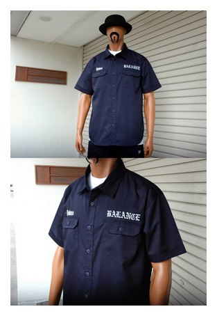 BL02-5901：BALANCE G-STYLE S/S WORK SHIRTS (半袖ワークシャツ)