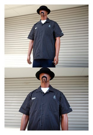 BL02-6201：BALANCE STRIPE S/S WORK SHIRTS (半袖)