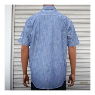 BL02-6202：BALANCE CHAMBRAY S/S WORK SHIRTS (半袖)