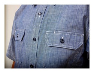 BL02-6202：BALANCE CHAMBRAY S/S WORK SHIRTS (半袖)