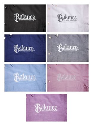 BL03-3902：BALANCE THE BALANCE OX BD SHIRTS (刺繍入りオックスフォードボタンシャツ)