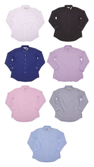 BL03-4001：BALANCE T2 ERI OX SHIRTS (長袖オックスフォードシャツ) (アウトレット商品)