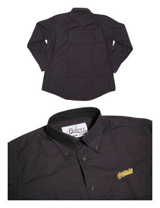 BL03-4002：BALANCE ONE POINT COLOR SHIRTS (長袖ブロードシャツ) (アウトレット商品)