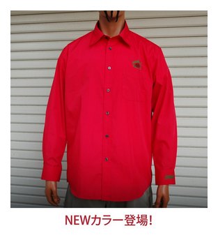 BL03-5601：BALANCE ROSE BUTTON SHIRTS (長袖ブロードシャツ)