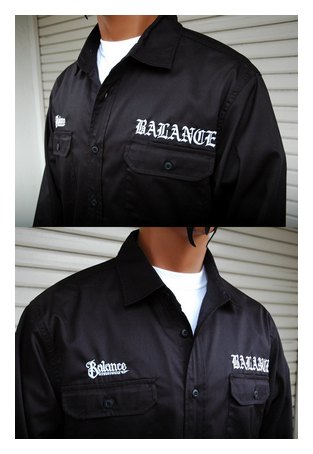 BL03-5701：BALANCE G-STYLE WORK SHIRTS (長袖ワークシャツ)