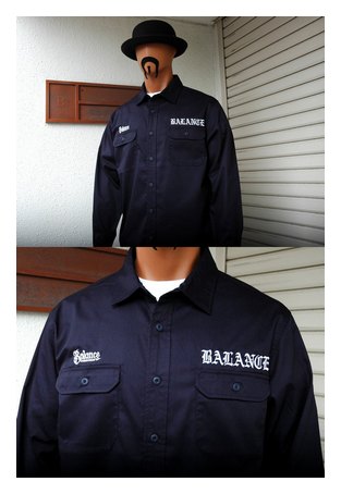 BL03-5701：BALANCE G-STYLE WORK SHIRTS (長袖ワークシャツ)