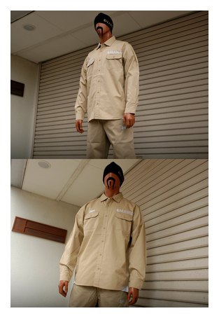 BL03-5701：BALANCE G-STYLE WORK SHIRTS (長袖ワークシャツ)