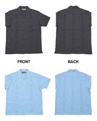 M-144：POR VIDA GUAYABERA SHIRTS (アウトレット商品)