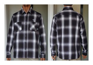 OG2145-2：OG CLASSIX VENICE BLVD FLANNEL SHIRTS