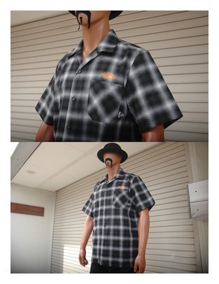 OG2168-A：OG CLASSIX WEST COAST OPEN SHIRTS (チェック開襟シャツ)