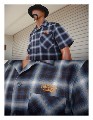 OG2168-A：OG CLASSIX WEST COAST OPEN SHIRTS (チェック開襟シャツ)