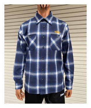 OG2208：OG CLASSIX OMBRE CHECK FLANNEL SHIRTS