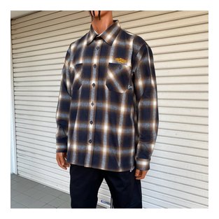 OG2208：OG CLASSIX OMBRE CHECK FLANNEL SHIRTS