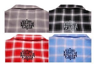 SS02-2801：SUERTE SACO S/S TEXACO CHECK