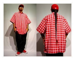 SS02-2801：SUERTE SACO S/S TEXACO CHECK
