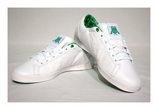 KS51143022：K-SWISS AC TN (ホワイト/グリーン)
