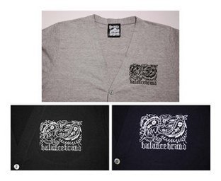BL54-3501：BALANCE OLD PAYSLEY CARDIGAN