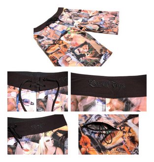 BF300-25C：BLACK FLYS FG GRAPHIC SURF TRUNKS