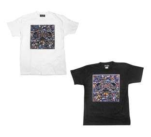 BF200-23C：BLACK FLYS 20TH COLLAGE S/S TEE
