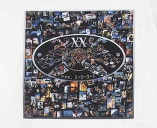 BF200-23C：BLACK FLYS 20TH COLLAGE S/S TEE