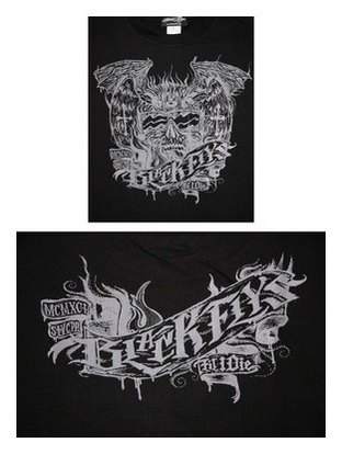 BF200-24D：BLACK FLYS FLY TILL I DIE S/S TEE