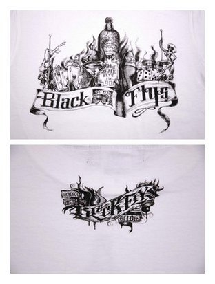 BF200-24F：BLACK FLYS NEW VEGAS S/S TEE