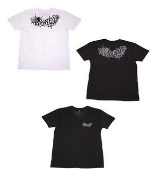 BF200-24I：BLACK FLYS FLY TILL I DIE V-NECK TEE