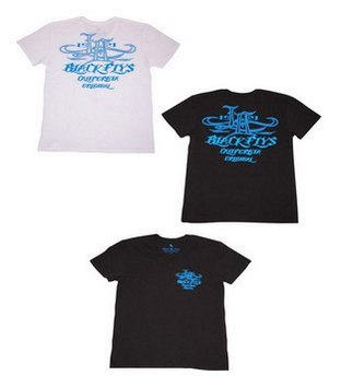 BF200-24K：BLACK FLYS LA ORIGINAL V-NECK TEE