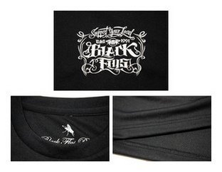 BF200-24O：BLACK FLYS LoCali LOGO DRY TEE