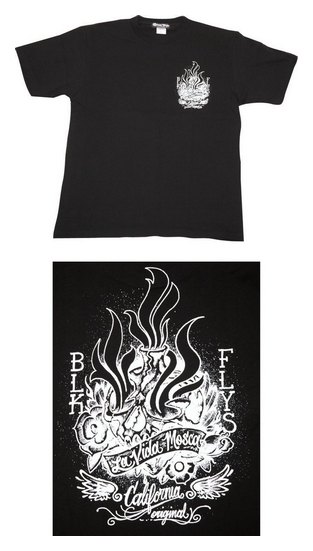 BF200-25C：BLACK FLYS La Vida S/S TEE