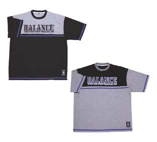 BL01-1619：BALANCE 2TONE T-SHIRTS