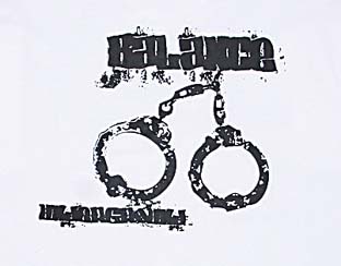 BL01-1907：BALANCE HANDCUFF TEE