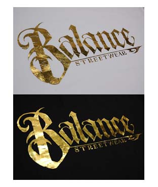 BL01-2704：BALANCE TOON TWO FOIL Tee