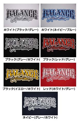 BL01-3001：BALANCE CAN BG SCRIPT TEE (アウトレット商品)