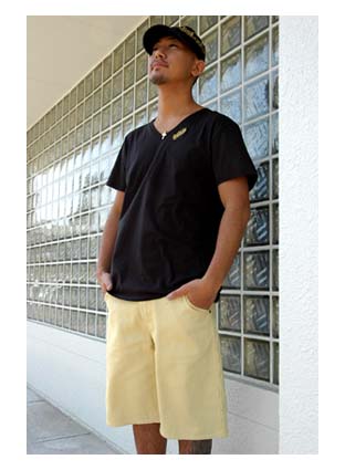 BL01-3010：BALANCE V-NECK SLIM FIT TEE (アウトレット商品)