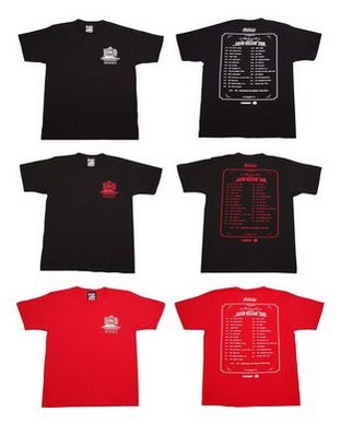 BL01-3100：BALANCE Mr.Low-D 800DAYZ TOUR TEE (アウトレット商品)