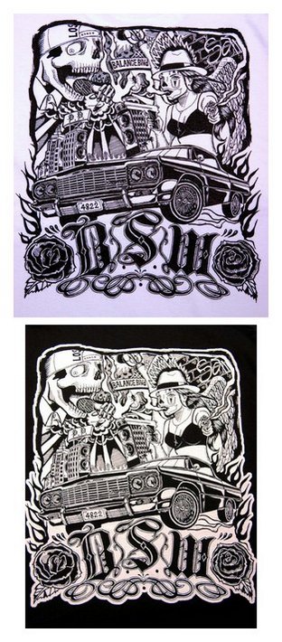 BL01-3101：BALANCE PP TOWN TEE (アウトレット商品)